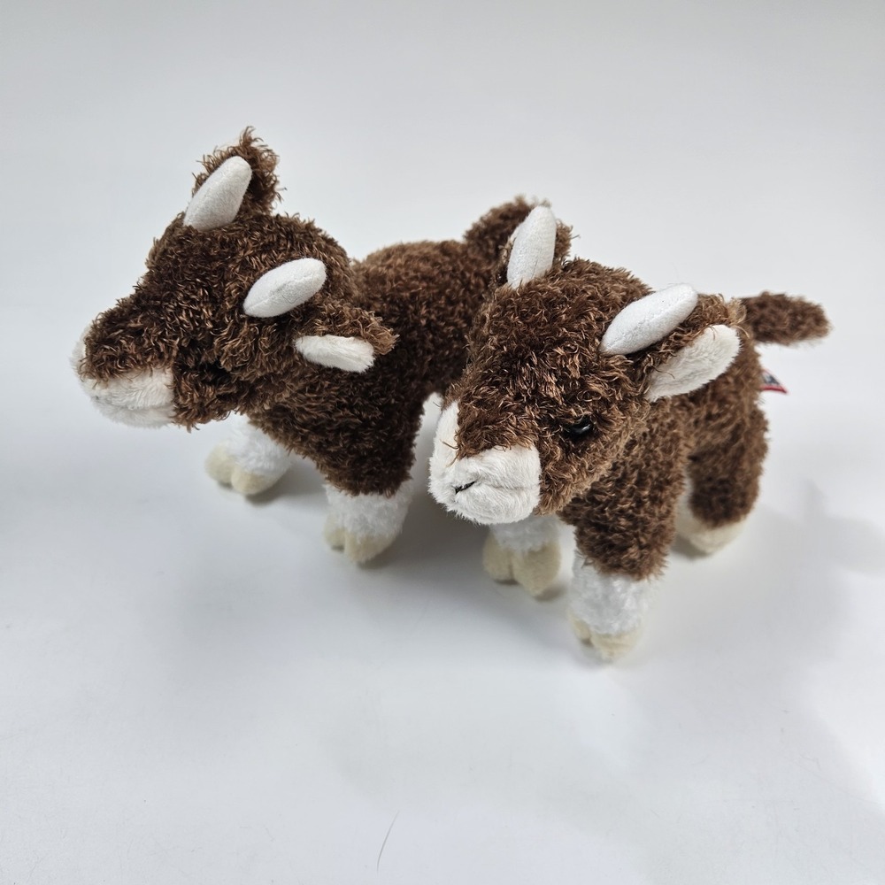 Douglas‎ Buffy Baby Goat Plush Stuffed Animal Toy Lot Bundle